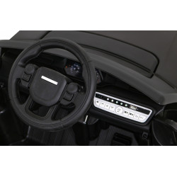 Land Rover Discovery Sport dla dzieci Czarny SUV + Pilot