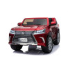 Lexus LX570 Lakierowane Autko dla 2 dzieci Czerwony SUV + Pilot