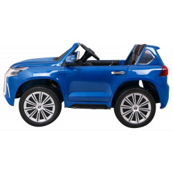 Lexus LX570 Lakierowane Autko dla 2 dzieci Niebieski  SUV + Pilot