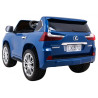 Lexus LX570 Lakierowane Autko dla 2 dzieci Niebieski  SUV + Pilot