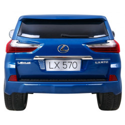 Lexus LX570 Lakierowane Autko dla 2 dzieci Niebieski  SUV + Pilot