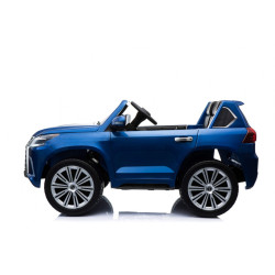 Lexus LX570 Lakierowane Autko dla 2 dzieci Niebieski  SUV + Pilot