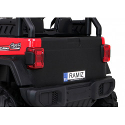 Pojazd Master Of Terain Czerwony