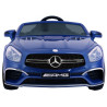 Mercedes AMG SL65 dla dzieci Lakier Niebieski + Pilot + Bagażnik + Regulacja siedzenia + MP3 LED + Wolny Start
