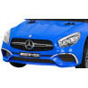 Mercedes Benz AMG SL65 S elektryczny dla dzieci Niebieski + Pilot + Audio LED + Ekoskóra + EVA + Wolny Start