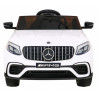 Mercedes Benz GLC63S dla dzieci, Biały SUV + Pilot + Napęd 4x4