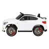 Mercedes Benz GLC63S dla dzieci, Biały SUV + Pilot + Napęd 4x4