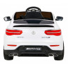 Mercedes Benz GLC63S dla dzieci, Biały SUV + Pilot + Napęd 4x4