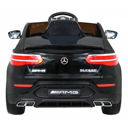 Mercedes Benz GLC63S dla dzieci Czarny Suv + Pilot + Napęd 4x4