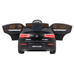 Mercedes Benz GLC63S dla dzieci Czarny Suv + Pilot + Napęd 4x4