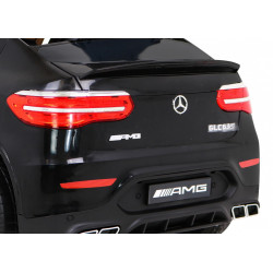 Mercedes Benz GLC63S dla dzieci Czarny Suv + Pilot + Napęd 4x4