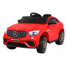 Mercedes Benz GLC63S dla dzieci Czerwony SUV + Pilot