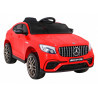 Mercedes Benz GLC63S dla dzieci Czerwony SUV + Pilot