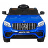 Mercedes Benz GLC63S dla dzieci Niebieski SUV z pilotem