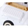 Mercedes Benz Retro 540A dla dzieci Biały + Tryb "Rodzica" + Pilot + Panel audio + LED