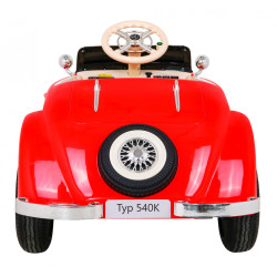 Mercedes Benz Retro 540A dla dzieci Czerwony