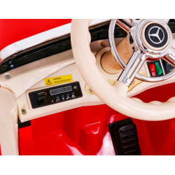 Mercedes Benz Retro 540A dla dzieci Czerwony