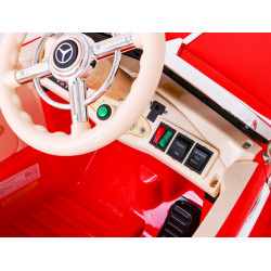 Mercedes Benz Retro 540A dla dzieci Czerwony