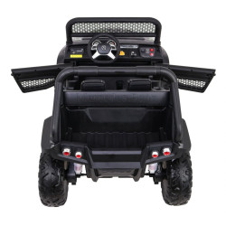 Mercedes Benz Unimog dla dzieci Lakier Moro + Napęd 4x4 + Pilot + Bagażnik + Wolny Start + Radio MP3 + LED