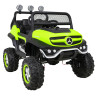 Mercedes Benz Unimog dla dzieci Zielony + Napęd 4x4 + Pilot + Bagażnik + Wolny Start + MP3 LED