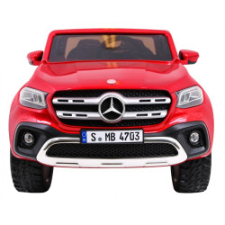 Mercedes Benz X-Class dla dzieci Lakier Czerwony Pickup