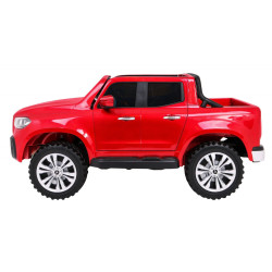 Mercedes Benz X-Class dla dzieci Lakier Czerwony Pickup