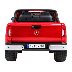 Mercedes Benz X-Class dla dzieci Lakier Czerwony Pickup