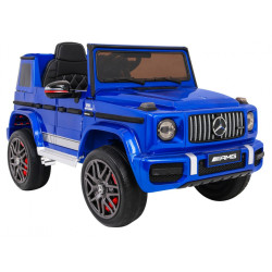 Mercedes AMG G63 dla dzieci Lakier Niebieski + Pilot