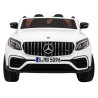 Auto Mercedes GLC 63S dla dzieci Biały SUV + Napęd 4x4