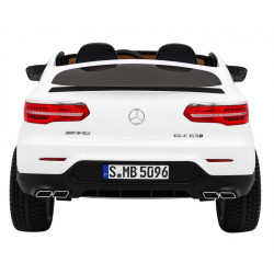 Auto Mercedes GLC 63S dla dzieci Biały SUV + Napęd 4x4