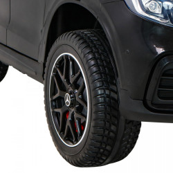 Auto Mercedes GLC 63S Czarne -  SUV dla dzieci + Napęd 4x4