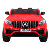 Auto Mercedes GLC 63S dla dzieci Czerwony Suv + Napęd 4x4