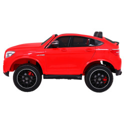 Auto Mercedes GLC 63S dla dzieci Czerwony Suv + Napęd 4x4