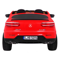 Auto Mercedes GLC 63S dla dzieci Czerwony Suv + Napęd 4x4