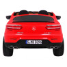 Auto Mercedes GLC 63S dla dzieci Czerwony Suv + Napęd 4x4