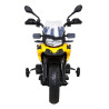 Motor BMW F850 GS na akumulator dla dzieci Żółty + Kółka pomocnicze + Audio LED + Wolny Start + EVA