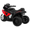 Motor BMW S1000 RR Mini na akumulator dla dzieci Czerwony + 3 koła + Dźwięki + LED