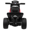 Motor BMW S1000 RR Mini na akumulator dla dzieci Czerwony + 3 koła + Dźwięki + LED