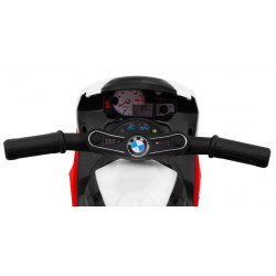Motor BMW S1000 RR Mini na akumulator dla dzieci Czerwony + 3 koła + Dźwięki + LED