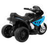 Motor BMW S1000 RR Mini na akumulator dla dzieci Niebieski + 3 koła + Dźwięki + LED