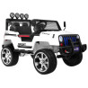 Autko terenowe Raptor Drifter Biały + Pilot + Napęd 4x4 + Schowek + Wolny Start + MP3 LED