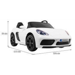 Perfecta Auto dla 2 dzieci Biały