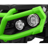 Quad ATV 2.4GHz na akumulator dla dzieci Czarno-zielony + Pilot + Koła EVA + Radio MP3 + Wolny Start