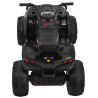 Quad ATV 2.4GHz na akumulator dla dzieci Czarny + Pilot + Koła EVA + Radio MP3 + Wolny Start