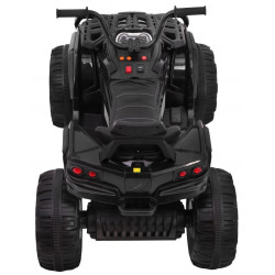 Quad ATV na akumulator dla dzieci Czarny + Koła EVA + Radio MP3 + LED + Wolny Start