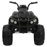 Quad ATV na akumulator dla dzieci Czarny + Koła EVA + Radio MP3 + LED + Wolny Start