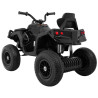 Quad ATV Air na akumulator dla dzieci Czarny + Koła pompowane + Radio MP3 + Wolny Start
