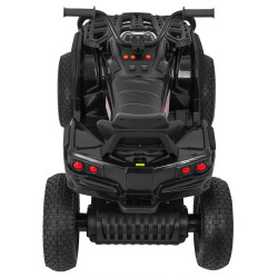 Quad ATV Air na akumulator dla dzieci Czarny + Koła pompowane + Radio MP3 + Wolny Start