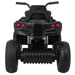 Quad ATV Air na akumulator dla dzieci Czarny + Koła pompowane + Radio MP3 + Wolny Start