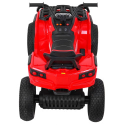 Quad ATV Air na akumulator dla dzieci Czerwony+ Koła pompowane + Radio MP3 + Wolny Start